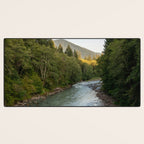 Adventure Forest River II - Pacific Northwest Wanderlust Desk Mat Gallery Image 3
