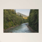 Adventure Forest River II - Pacific Northwest Wanderlust Welcome Mat Gallery Image 1