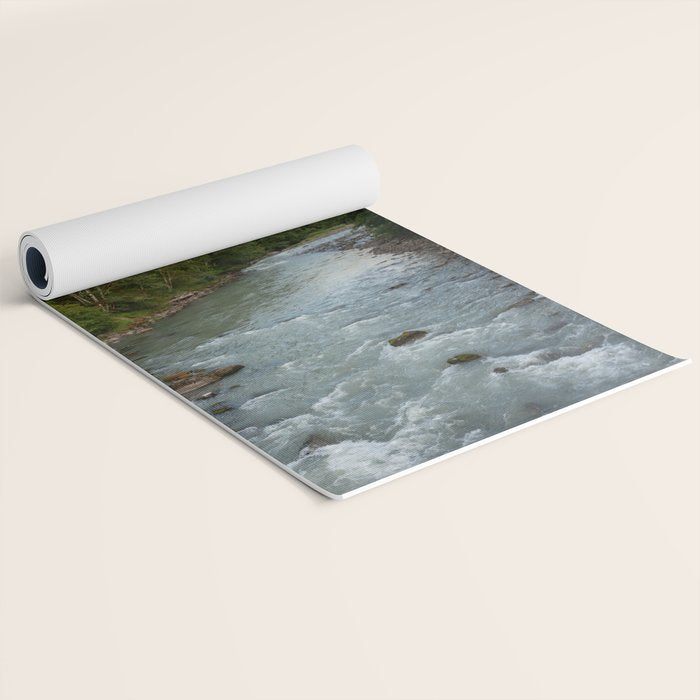 Adventure Forest River II - Pacific Northwest Wanderlust Yoga Mat Gallery Image 2