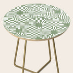 Green Op Art Vibes Side Table Gallery Image 2