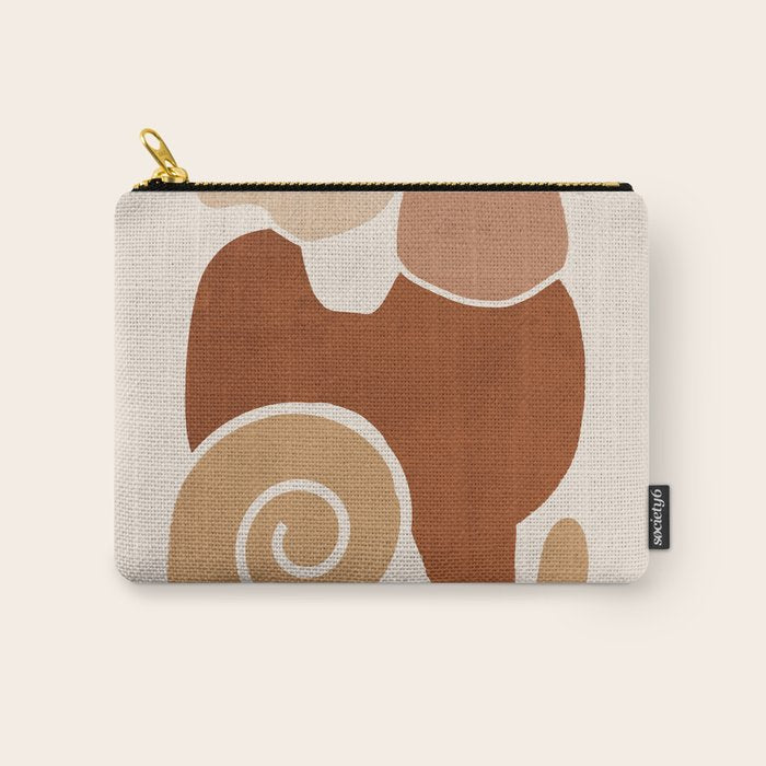 Modern Abstract Art Cat 3 Carry All Pouch Gallery Image 1