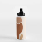 Modern Abstract Art Cat 3 Water Bottle Gallery Image 2