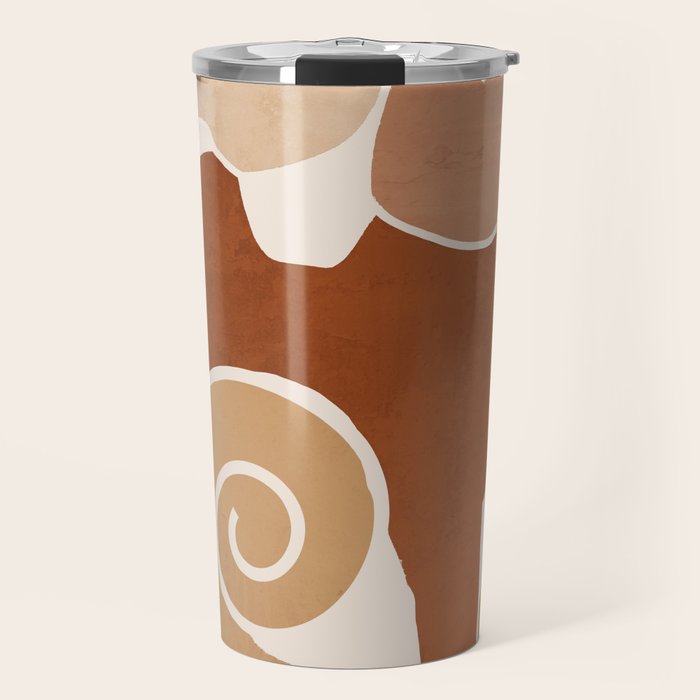 Modern Abstract Art Cat 3 Travel Mug Gallery Image 1