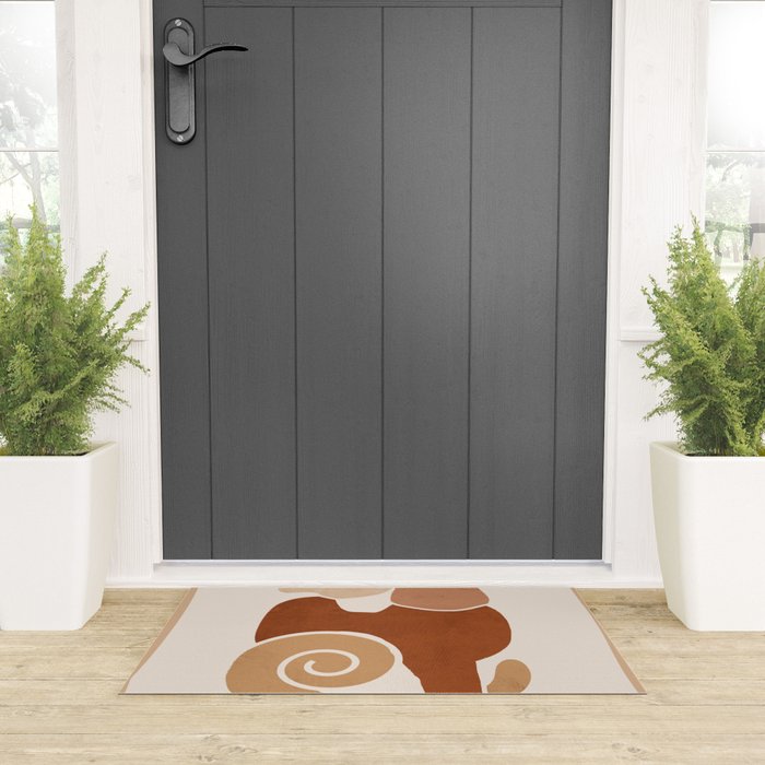 Modern Abstract Art Cat 3 Welcome Mat Gallery Image 3