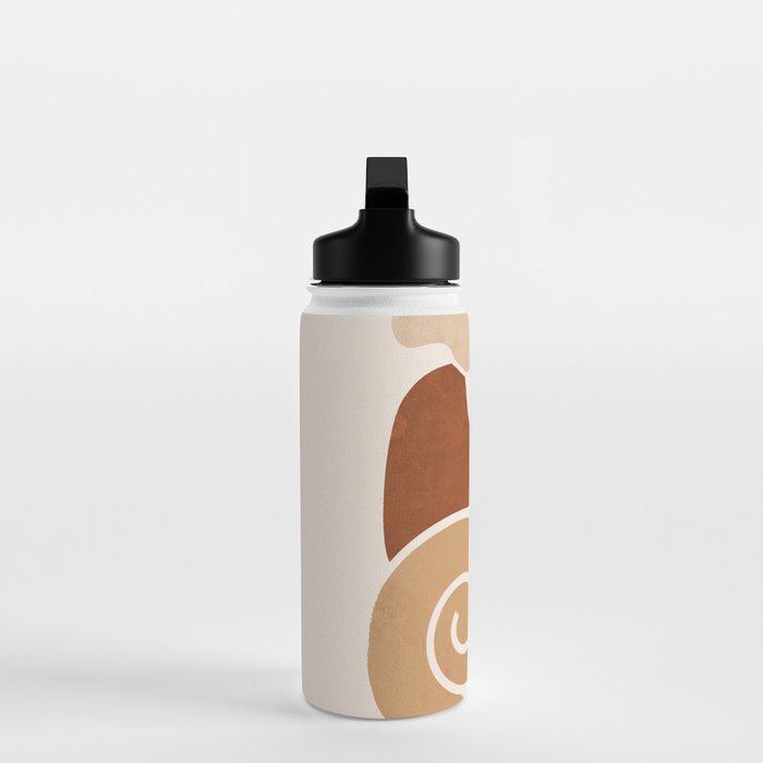 Modern Abstract Art Cat 3 Water Bottle Gallery Image 3