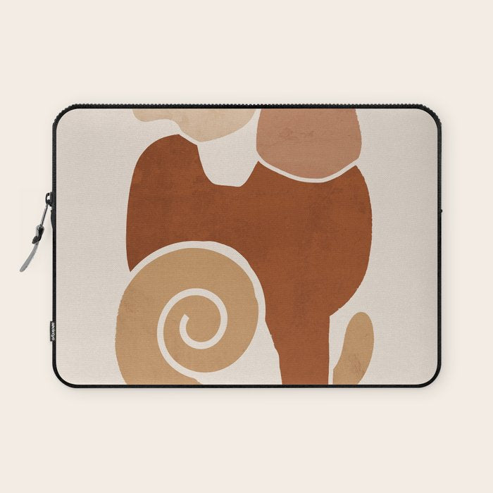 Modern Abstract Art Cat 3 Laptop Sleeve Gallery Image 1