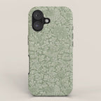 William Morris Bird & Anemone Sage Green iPhone Case Gallery Image 1