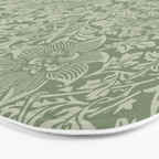 William Morris Bird & Anemone Sage Green Bath Mat Gallery Image 3