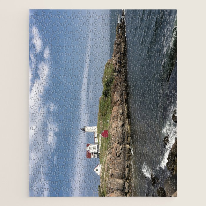 Nubble Lighthouse in Summer Jigsaw Puzzle Gallery Image 1