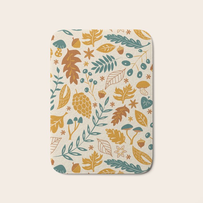 Autumn Foliage Bath Mat Gallery Image 1