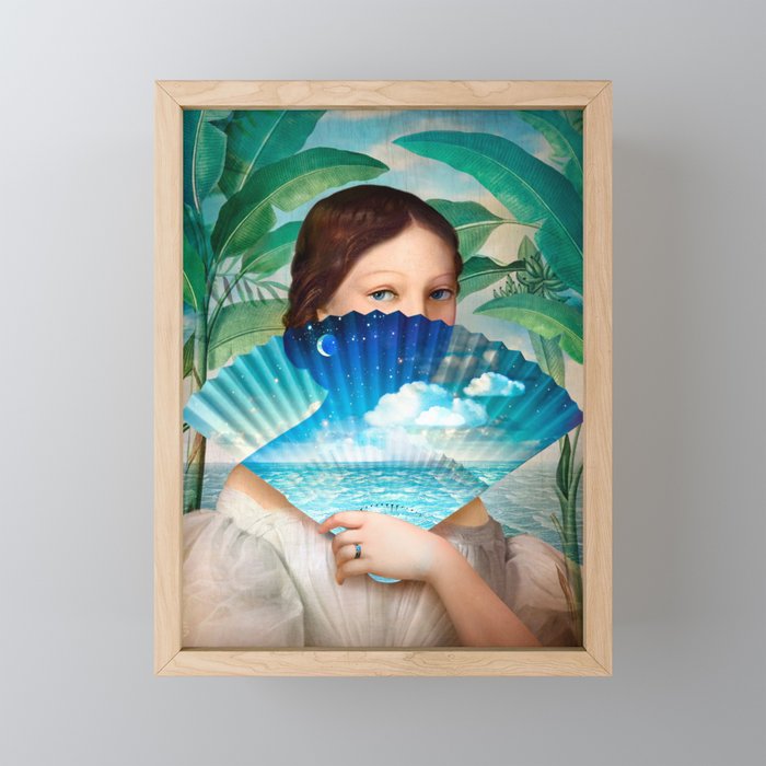 Into the Blue Mini Art Print Gallery Image 1