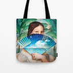 Into the Blue Tote Bag Gallery Image 1