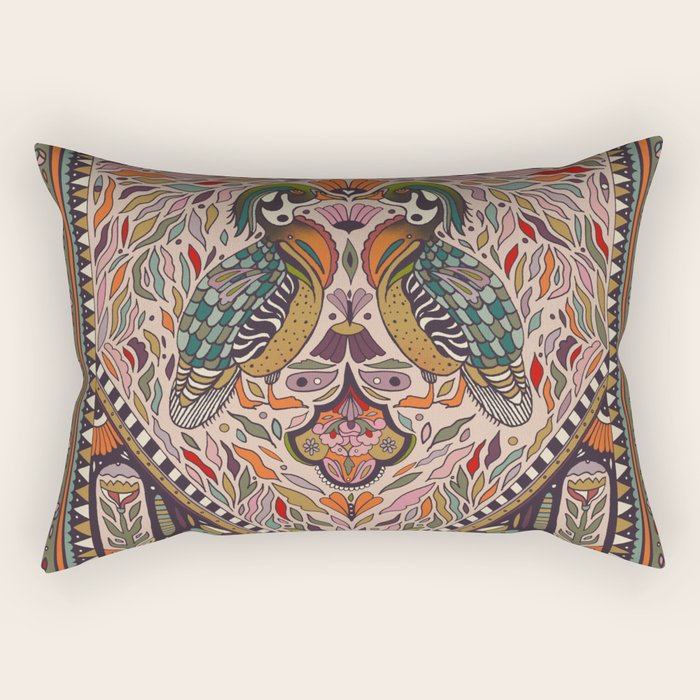 Wood Duck Rectangular Pillow Gallery Image 2