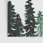 Foggy Pine Trees 2 Poster Gallery Image 3