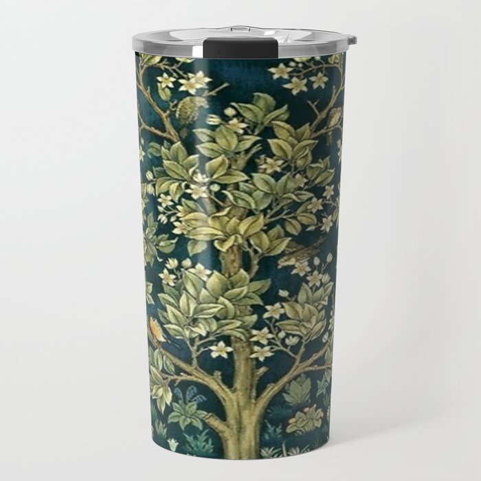 William Morris Tree Of Life  Travel Mug Gallery Image 1