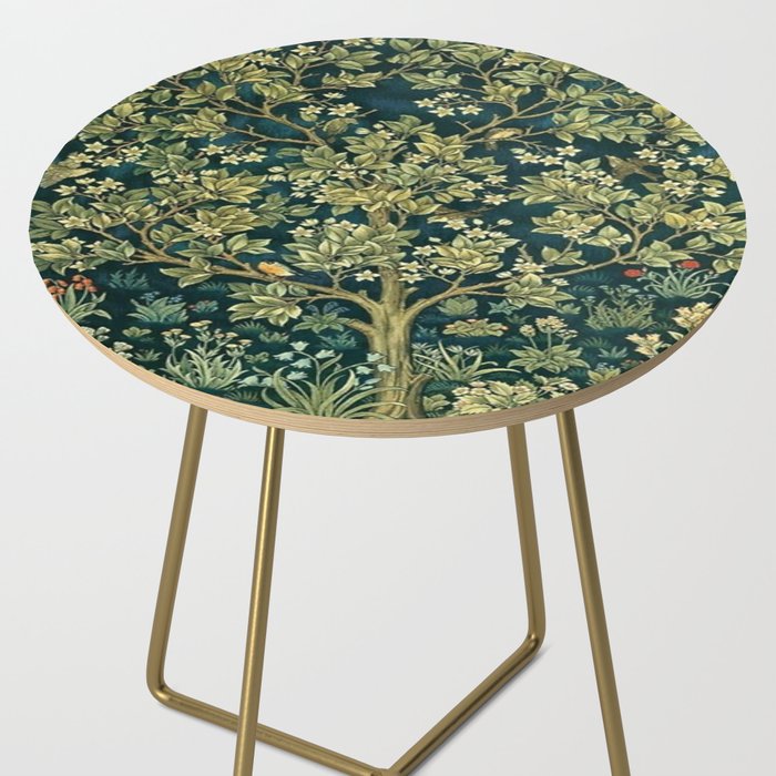 William Morris Tree Of Life  Side Table Gallery Image 2