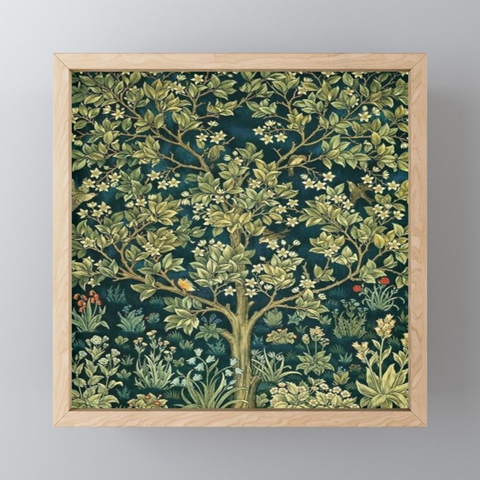 William Morris Tree Of Life  Mini Art Print Gallery Image 1