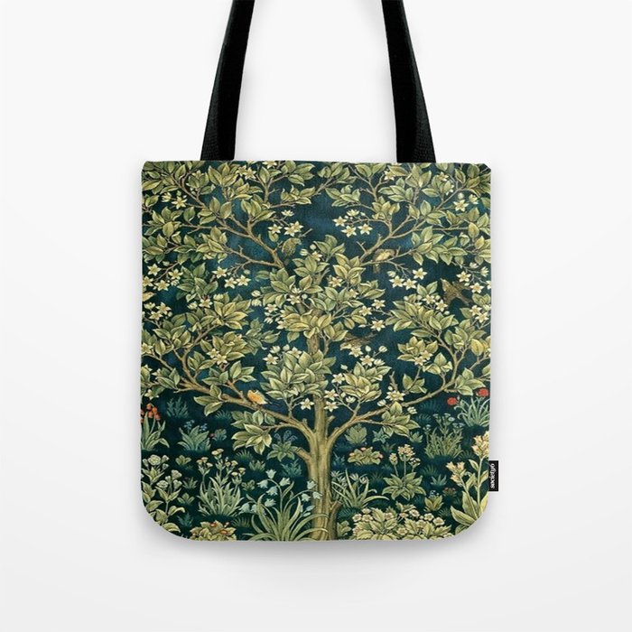 William Morris Tree Of Life  Tote Bag Gallery Image 1