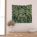 William Morris Tree Of Life  Wall Tapestry Gallery Image 2