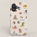 Animal Readers iPhone Case Gallery Image 1