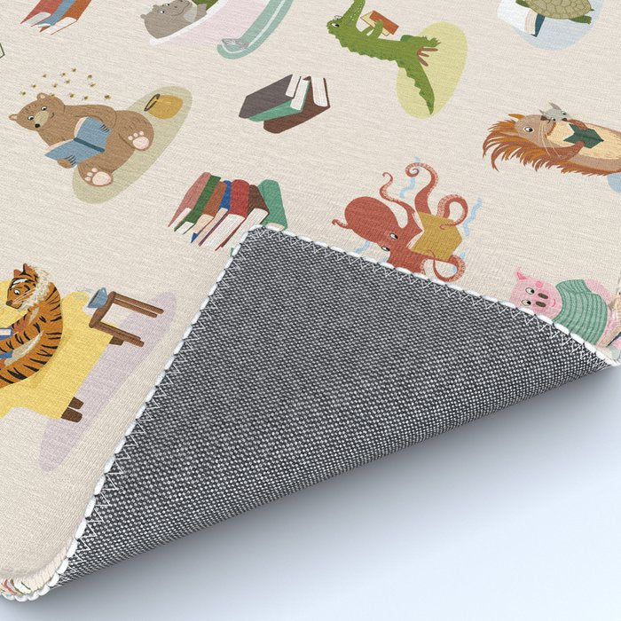 Animal Readers Rug Gallery Image 4