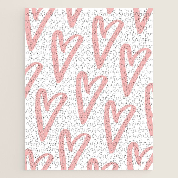 Heart Doodle Big 3 Jigsaw Puzzle Gallery Image 1