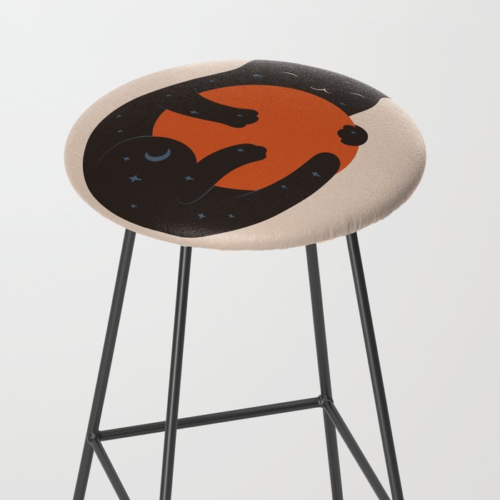 Cat Landscape 156 Stool Gallery Image 2