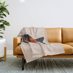 Cat Landscape 156 Throw Blanket Gallery Image 1