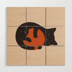 Cat Landscape 156 Wood Wall Art Gallery Image 1