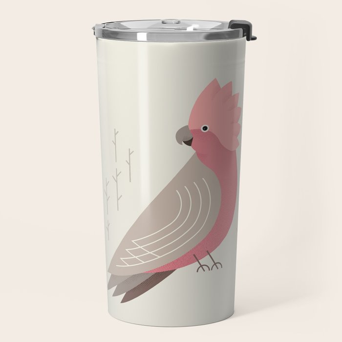 Galah, Bird of Australia Travel Mug Gallery Image 2