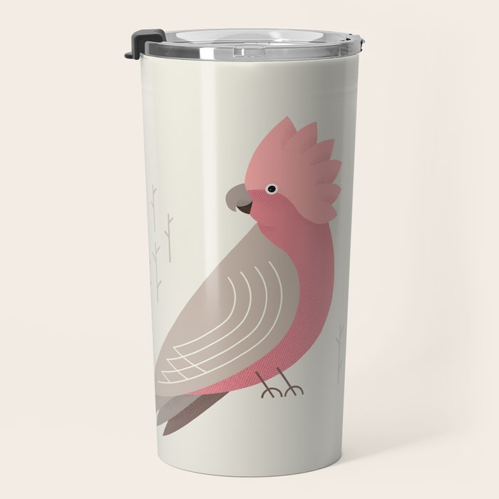 Galah, Bird of Australia Travel Mug Gallery Image 3