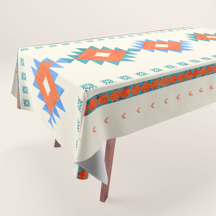 geometry navajo pattern no3 Tablecloth Gallery Image 1