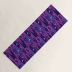 Halloween Night - Mystic Violet  Yoga Mat Gallery Image 1