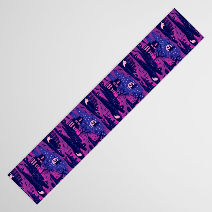 Halloween Night - Mystic Violet  Table Runner Gallery Image 3