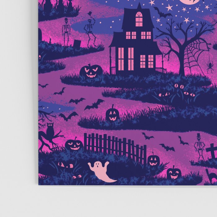 Halloween Night - Mystic Violet  Poster Gallery Image 3