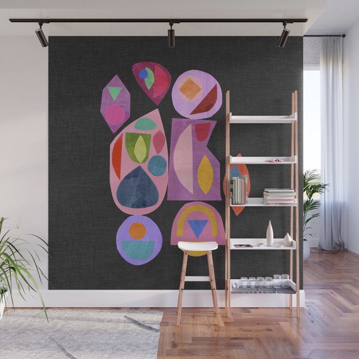 Midnight Mirror Wall Mural Gallery Image 1