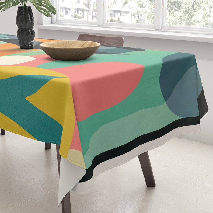 Sunrise Garden 11 Tablecloth Gallery Image 3