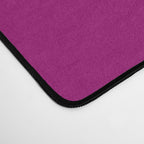 NOW MAGENTA SOLID COLOR Desk Mat Gallery Image 4