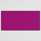 NOW MAGENTA SOLID COLOR Desk Mat Gallery Image 3