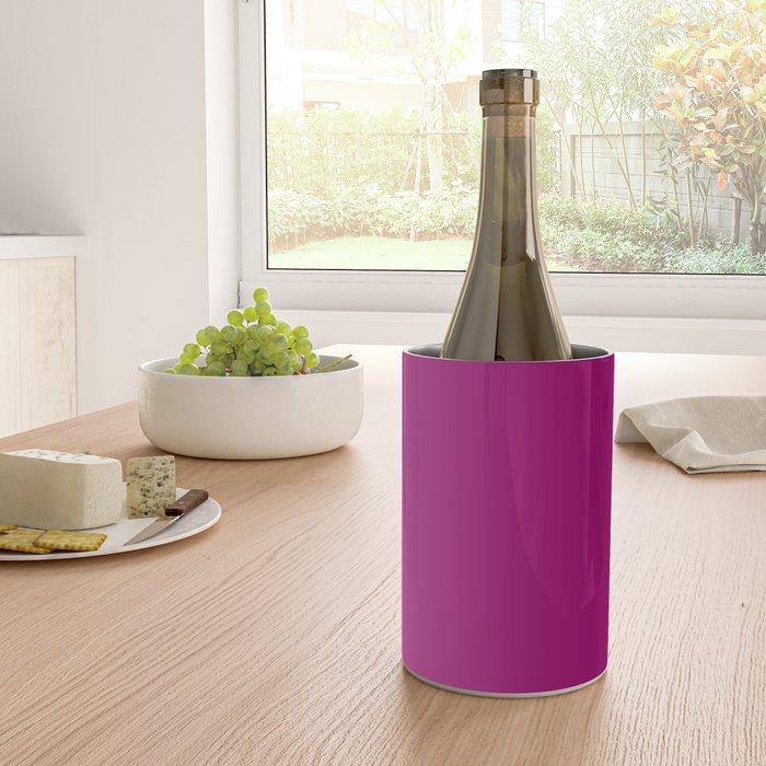 NOW MAGENTA SOLID COLOR Wine Chiller Gallery Image 4