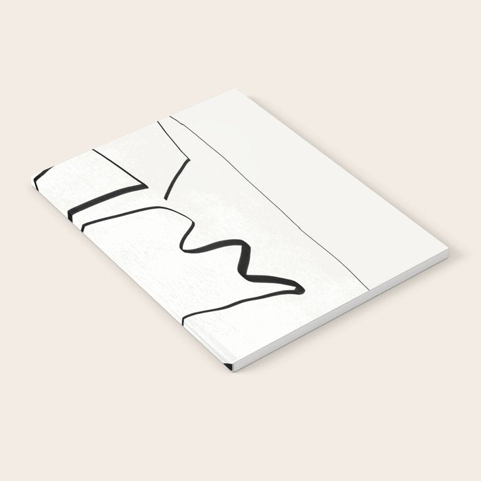 Abstract line art 6 Notebook Gallery Image 2