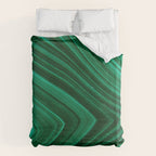 Malachite Green Marble Texture Duvet Cover Gallery Image 6