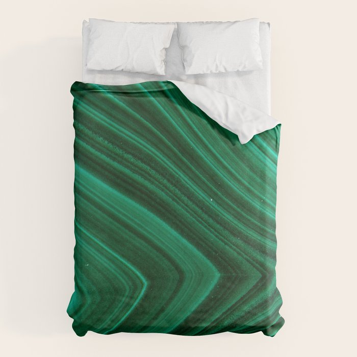 Malachite Green Marble Texture Duvet Cover Gallery Image 6