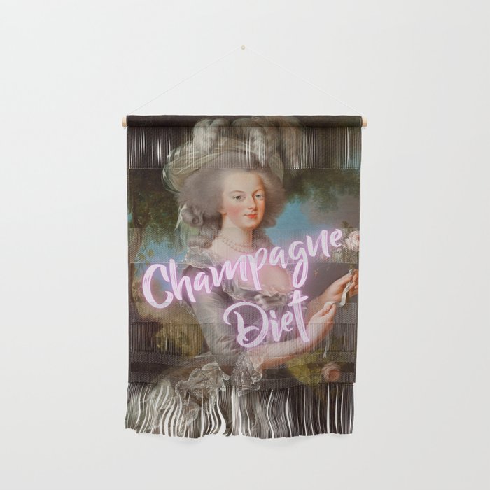 'Champagne Diet' Marie Antoinette  Wall Hanging Gallery Image 1