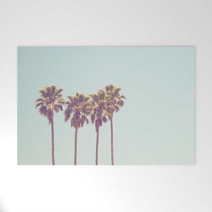 Palm Tree Welcome Mat Gallery Image 1
