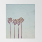 Palm Tree Throw Blanket Gallery Image 2
