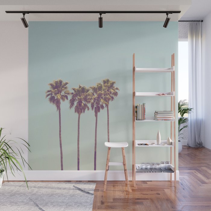Palm Tree Wall Mural Gallery Image 1