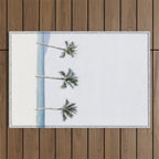 Palm trees 6 Outdoor Rug Gallery Image 1