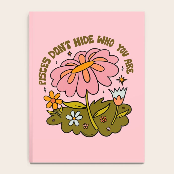 Pisces Flower Notebook Gallery Image 4