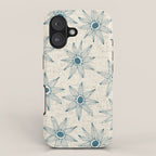 sema cream blue iPhone Case Gallery Image 1